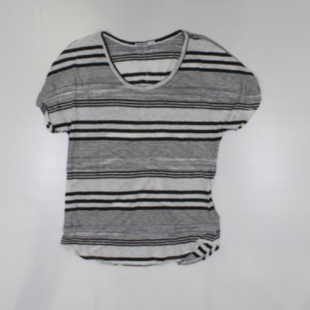 Anthropologie Stateside Gathered Back Tee L EUC